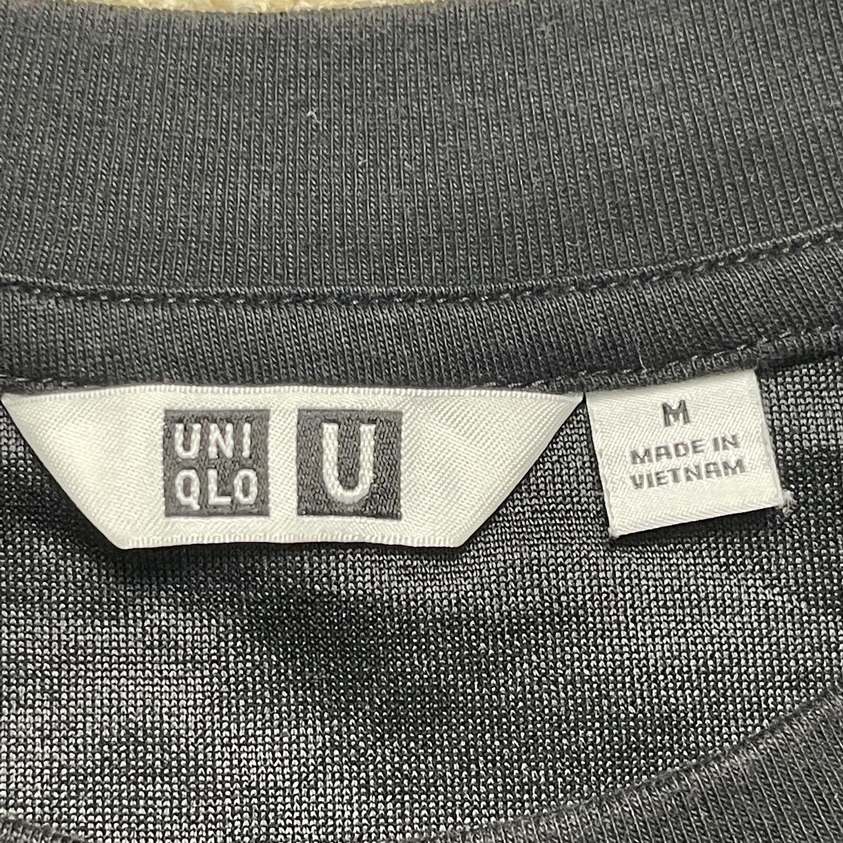 Uniqlo Uniqlo Tee Black Plain Size US M / EU 48-50 / 2 - 4 Thumbnail