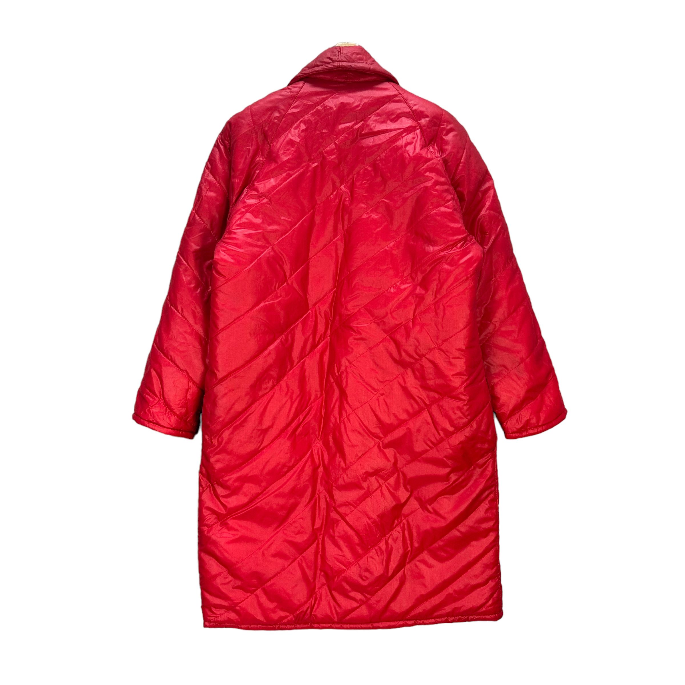 Fiorucci VINTAGE FIORUCCI RED PUFFER LONG COAT JACKET #8395-007 Size US M / EU 48-50 / 2 - 10 Thumbnail