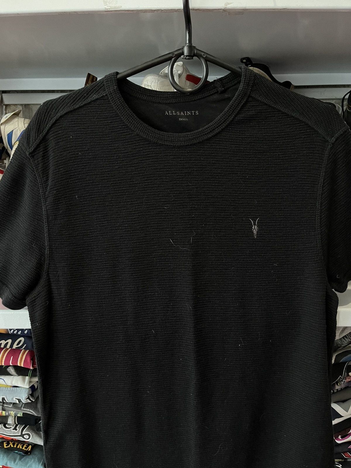 Allsaints Vintage AllSaints T-Shirt Black Men Size S Y2K Size US S / EU 44-46 / 1 - 5 Thumbnail