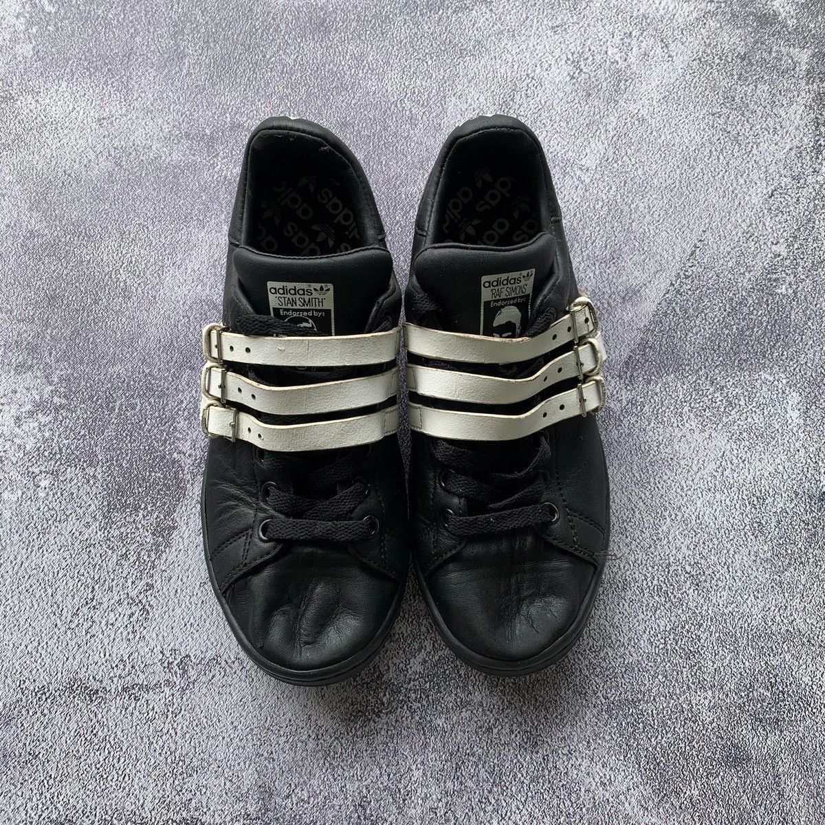 Adidas × Raf Simons Raf Simons x Adidas Stan Smith Strap ‘Core Black’ Size US 5 / EU 37 - 5 Thumbnail
