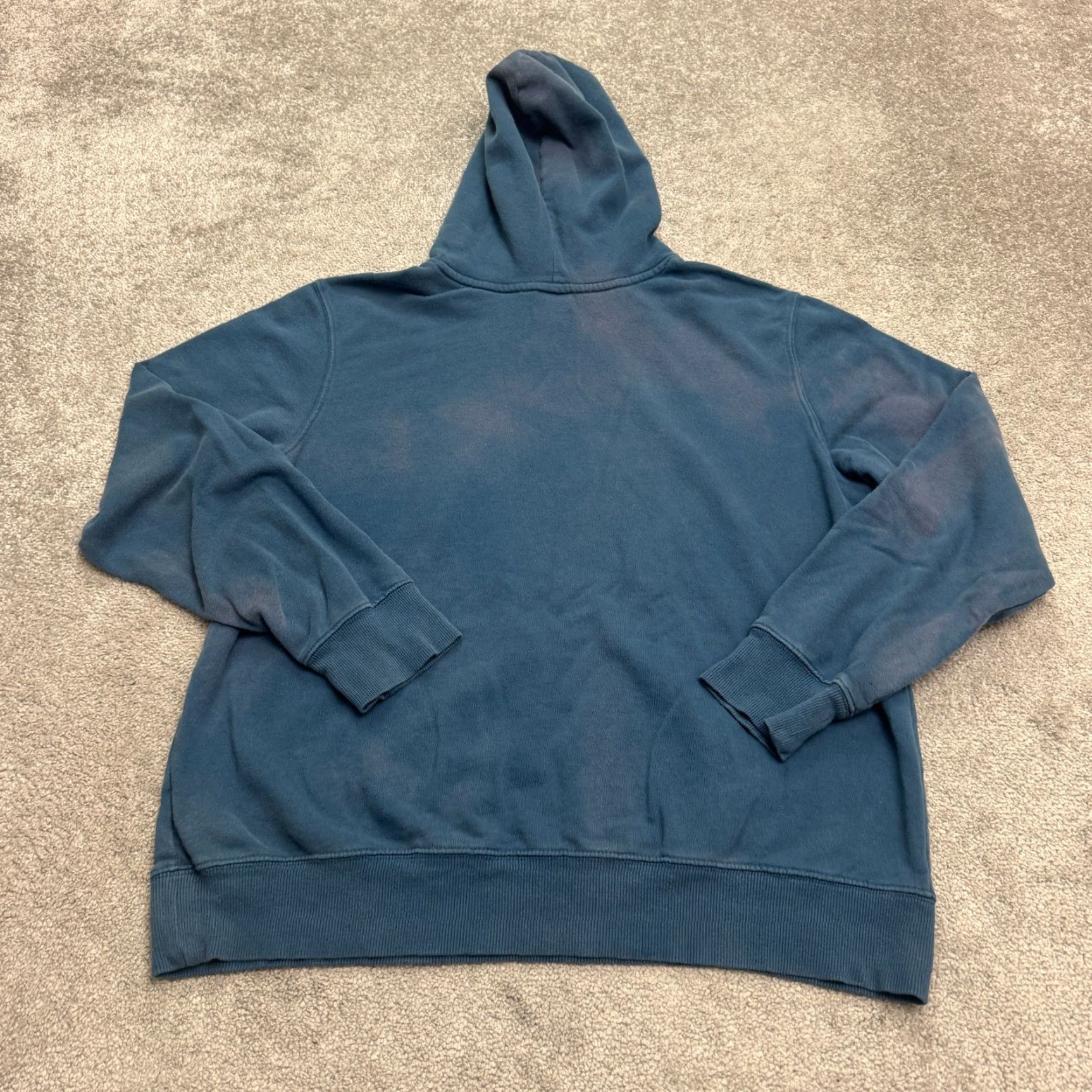 The North Face The North Face Aztec Pullover Hoodie Graphic Sweatshirt Mens Large Blue Casual Size US L / EU 52-54 / 3 - 2 Thumbnail