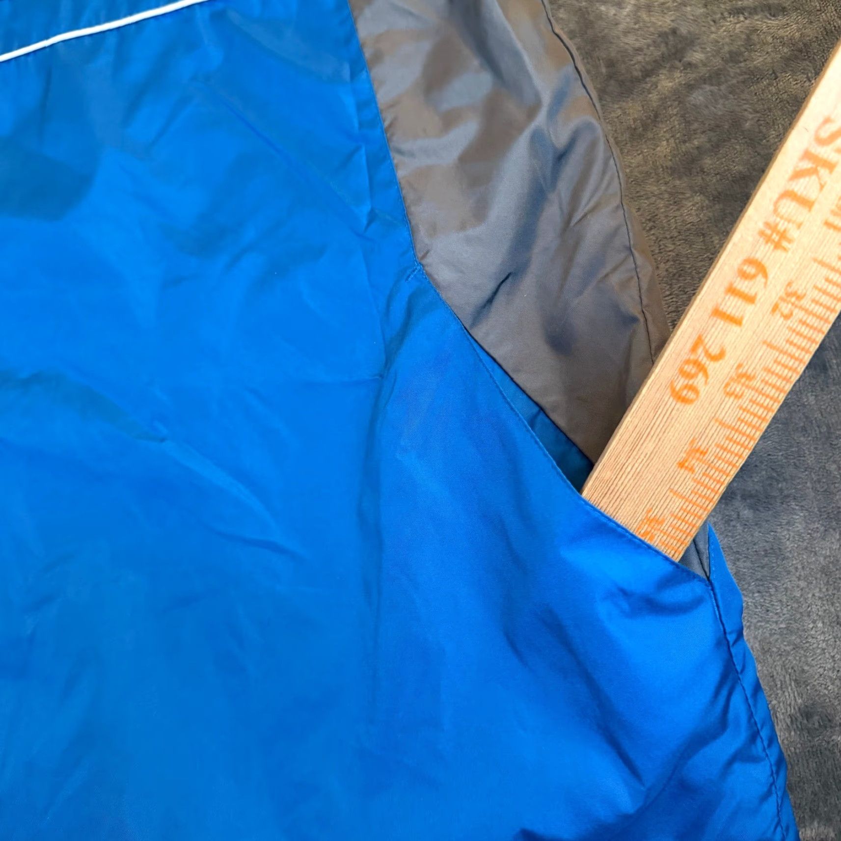 Dunbrooke Dunbrooke Detroit Lions Mens XL Windbreaker Jacket Blue Grey Full Zip NFL y2K Size US XL / EU 56 / 4 - 4 Thumbnail