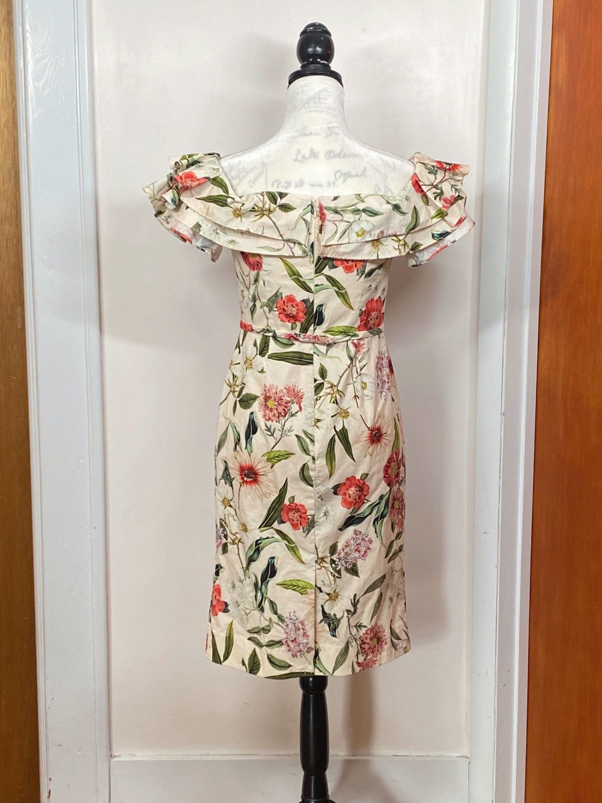 Other Teri Jon Floral Off-the-Shoulder Sheath Dress size 4 Size S / US 4 / IT 40 - 9 Thumbnail
