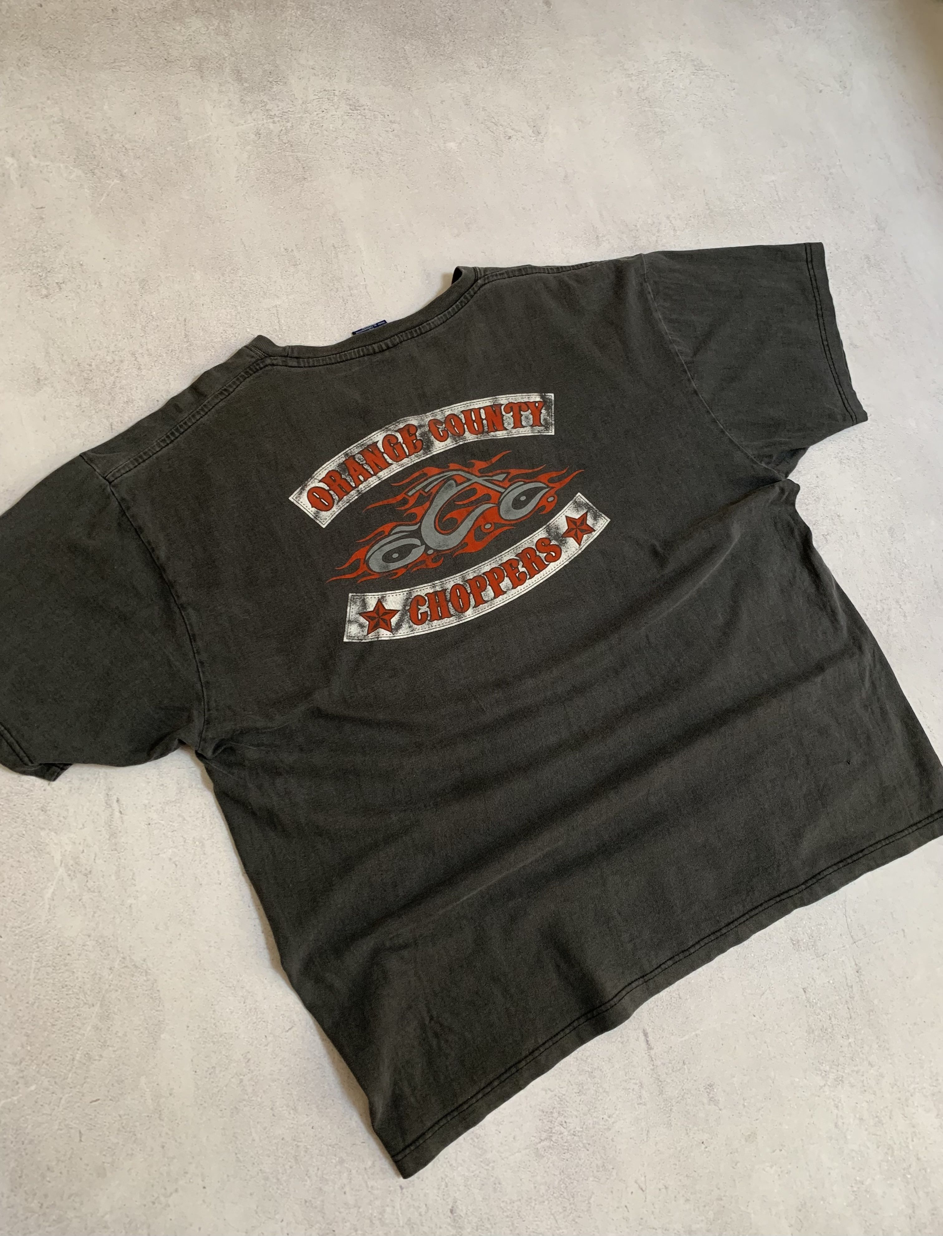 Vintage × West Coast Choppers Vintage Choppers T Shirt Tee Baggy Racing Avant-Garde 90s Size US XL / EU 56 / 4 - 2 Thumbnail
