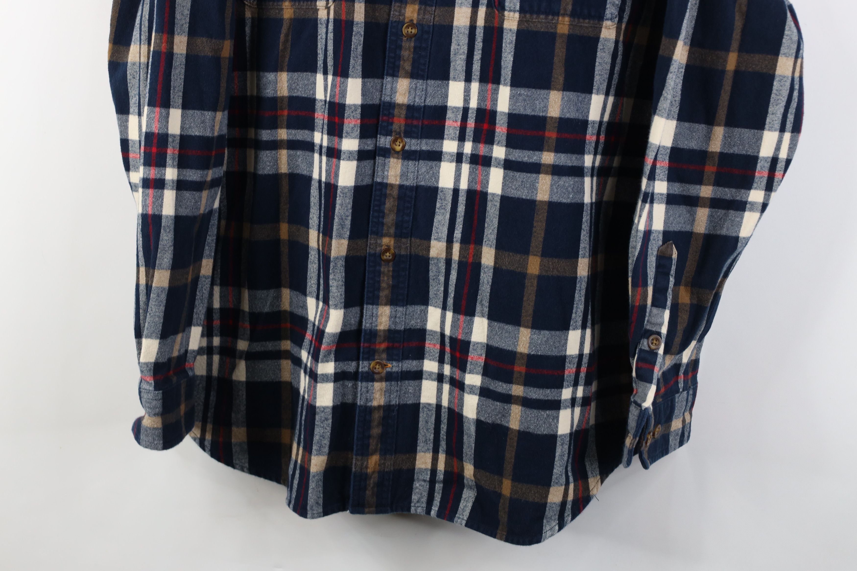 Carhartt Vintage Y2K Carhartt Flannel Collared Button Shirt Size US XL / EU 56 / 4 - 3 Thumbnail