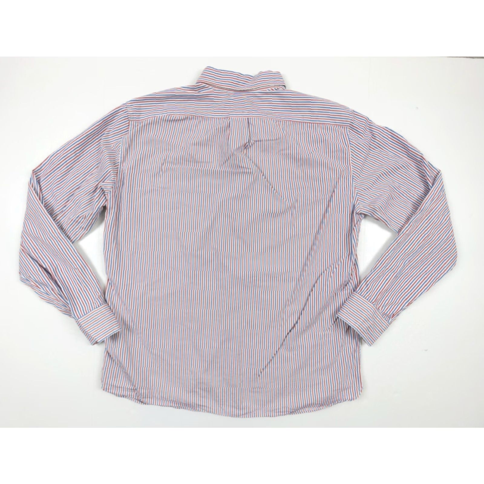 J.Crew J.Crew Men’s Button-Down Shirt XL Long Sleeve Striped Cotton Multicolor Classic Fit Adult MENS Size US XL / EU 56 / 4 - 5 Thumbnail