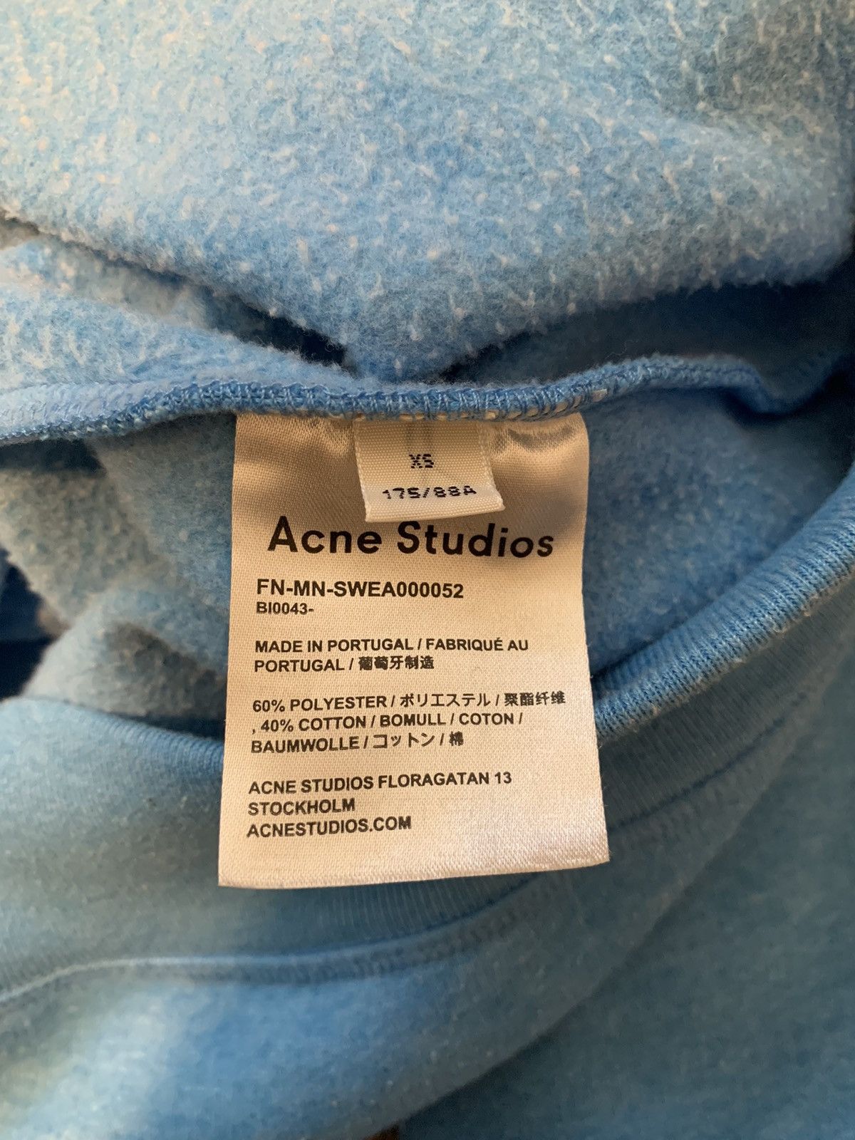 Acne Studios Acne Studios Glitch Sweatshirt Size US L / EU 52-54 / 3 - 5 Thumbnail