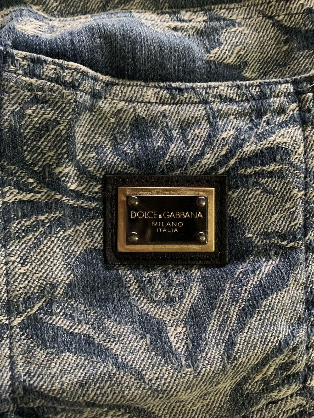 Dolce & Gabbana dolce & gabbana full print jeans design skinny petit fits Size 26" / US 2 / IT 38 - 12 Thumbnail