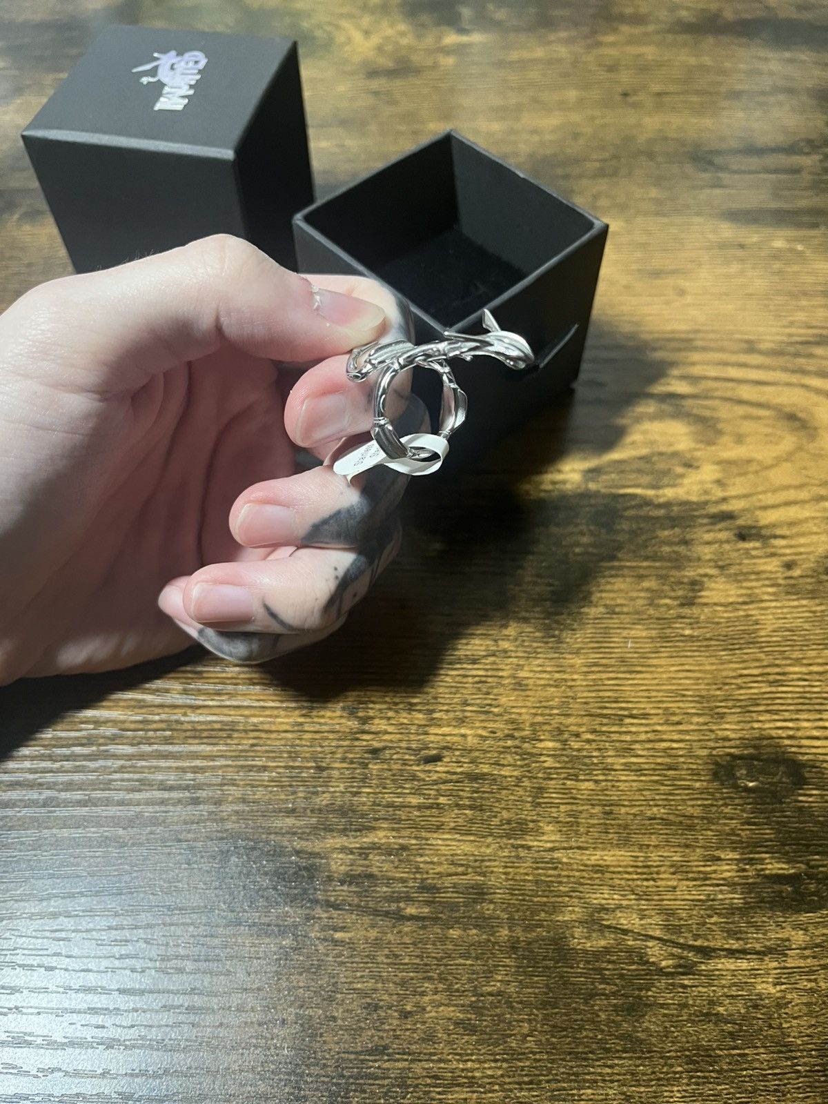 Other Silver haunted rayquaza ring Size ONE SIZE - 2 Thumbnail