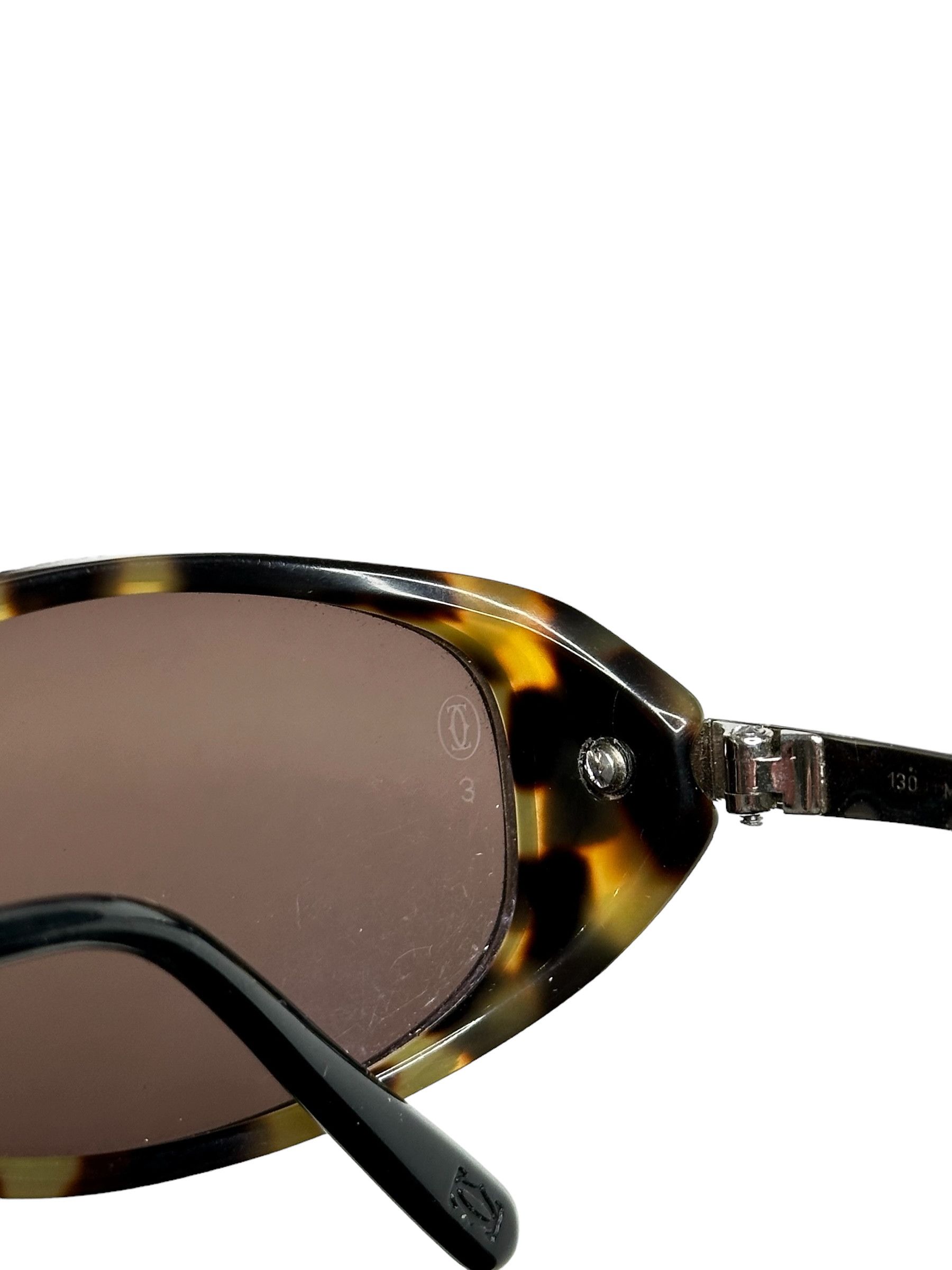 Cartier Cartier Slim Steel Oval Sunglasses Size ONE SIZE - 10 Thumbnail
