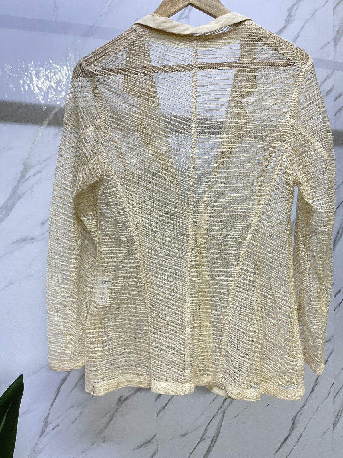 Yohji Yamamoto Yohji Yamamoto Mesh Cardigan Size M / US 6-8 / IT 42-44 - 11 Thumbnail