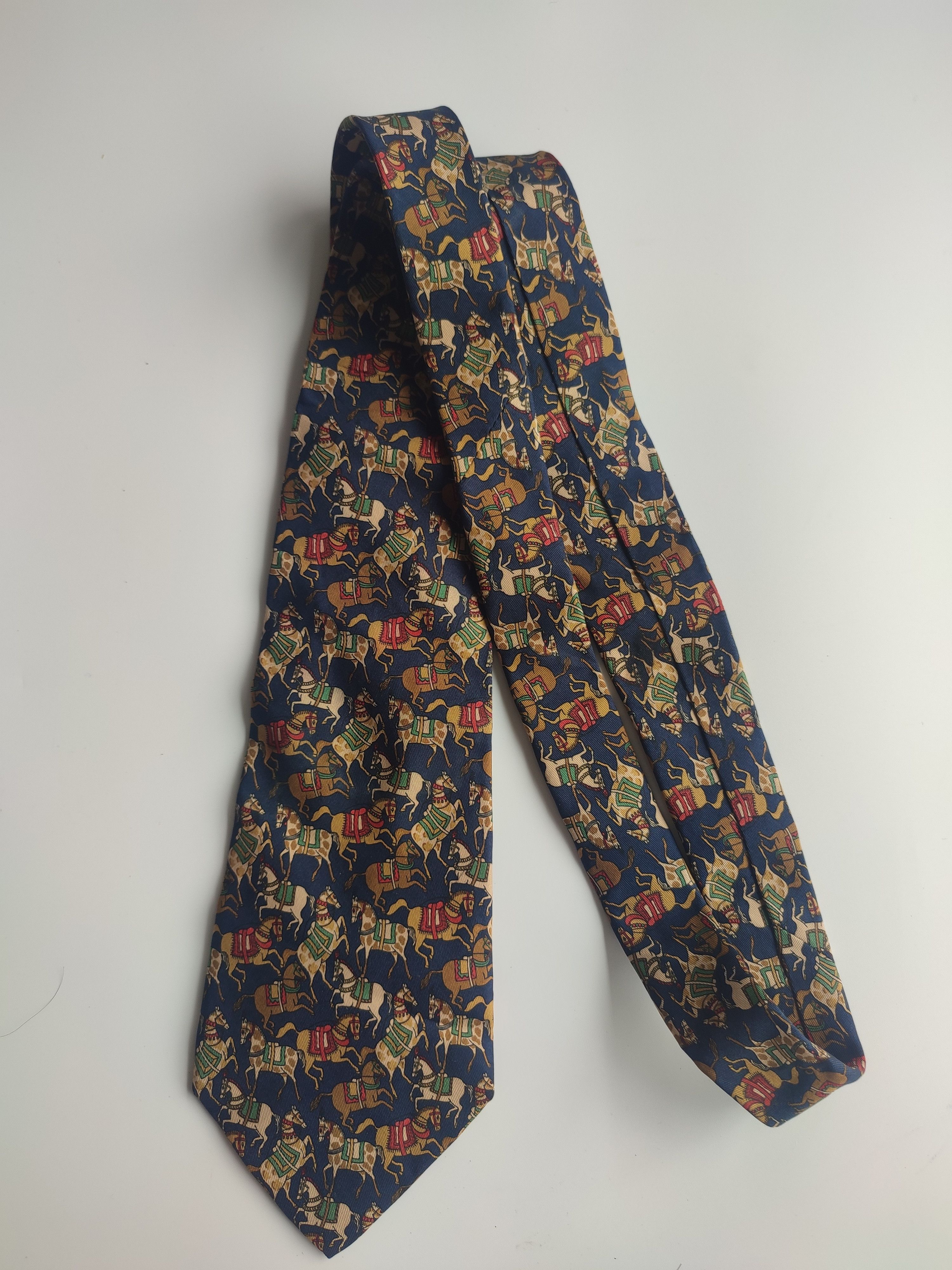 Salvatore Ferragamo SALVATORE FERRAGAMO VINTAGE NECK TIE Size ONE SIZE - 2 Thumbnail