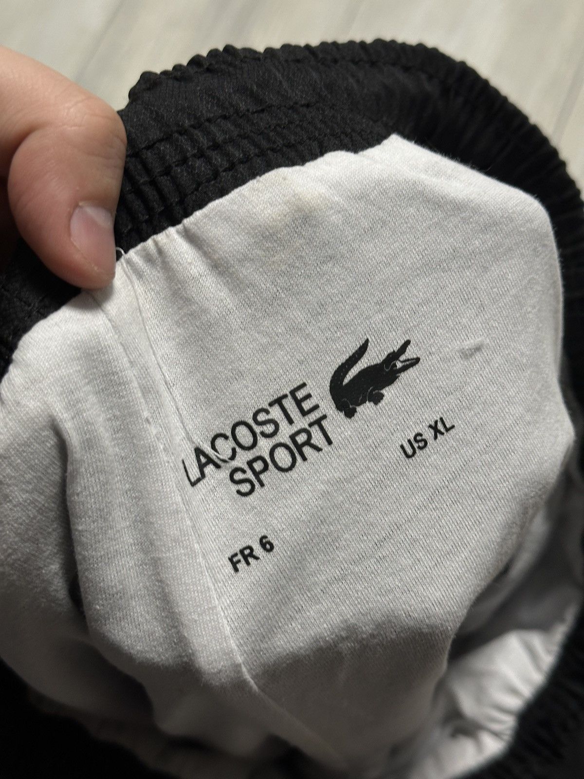 Lacoste Sweatpants Lacoste Streetwear Drip Y2K Style Casual Size US 36 / EU 52 - 5 Thumbnail