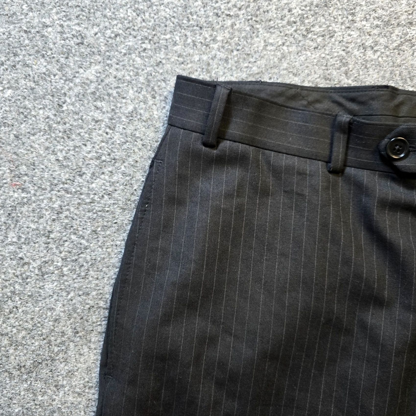 Brooks Brothers Brooks Brothers Pants Mens Size 34x31 Black Wool Flat Front Classic Dress Pants Slacks Career Basic Straight Leg Size US 34 / EU 50 - 3 Thumbnail