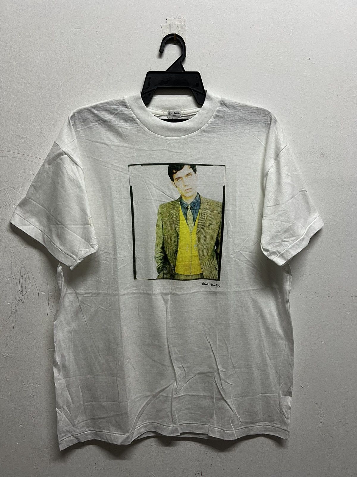 Paul Smith × Vintage Vintage 90’s Paul Smith Runaway Model Tee Size US L / EU 52-54 / 3 - 1 Thumbnail