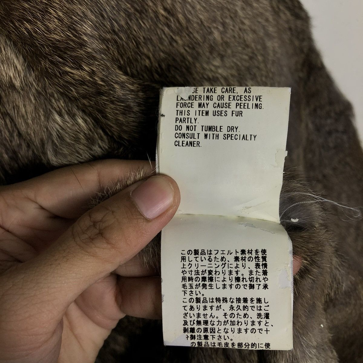 Undercover 🔥RARE UNDERCOVER RABBIT FUR COATS RUNWAY COLLECTIONS Size XS / US 0-2 / IT 36-38 - 24 Thumbnail