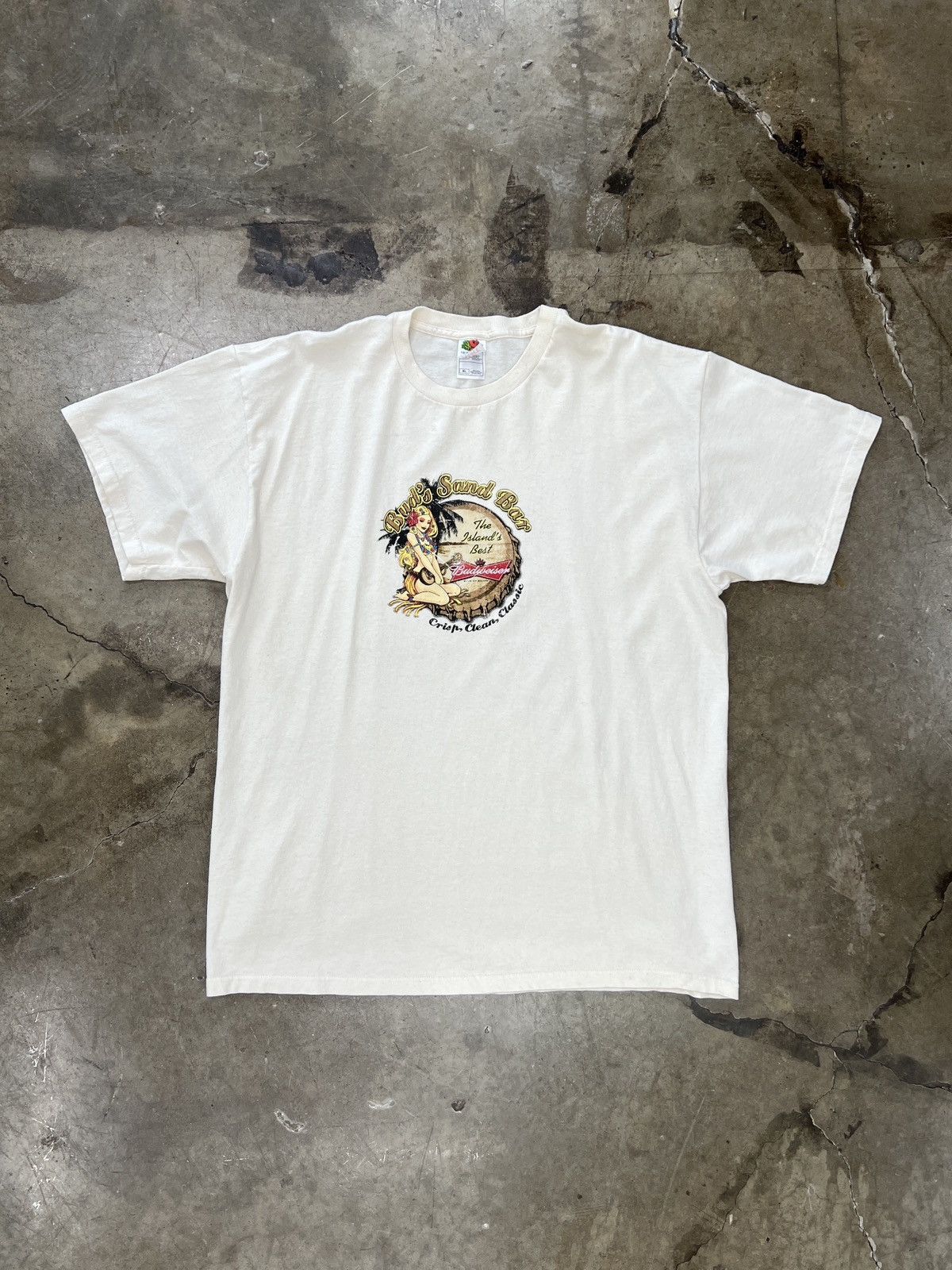 Vintage Vintage Bud's Sand Bar Budweiser Hawaii Tee XL Size US XL / EU 56 / 4 - 2 Thumbnail