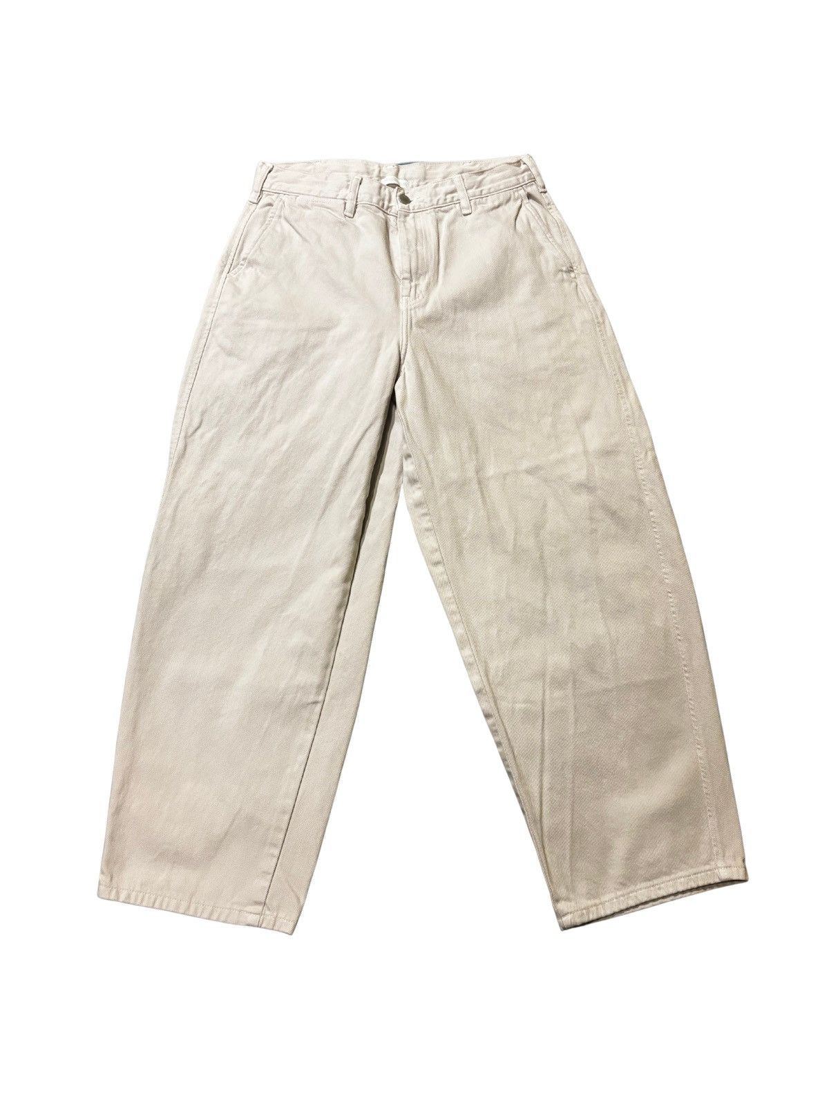Uniqlo Women’s cream Jeans.wp0302 Size 32" / US 10 / IT 46 - 1 Thumbnail