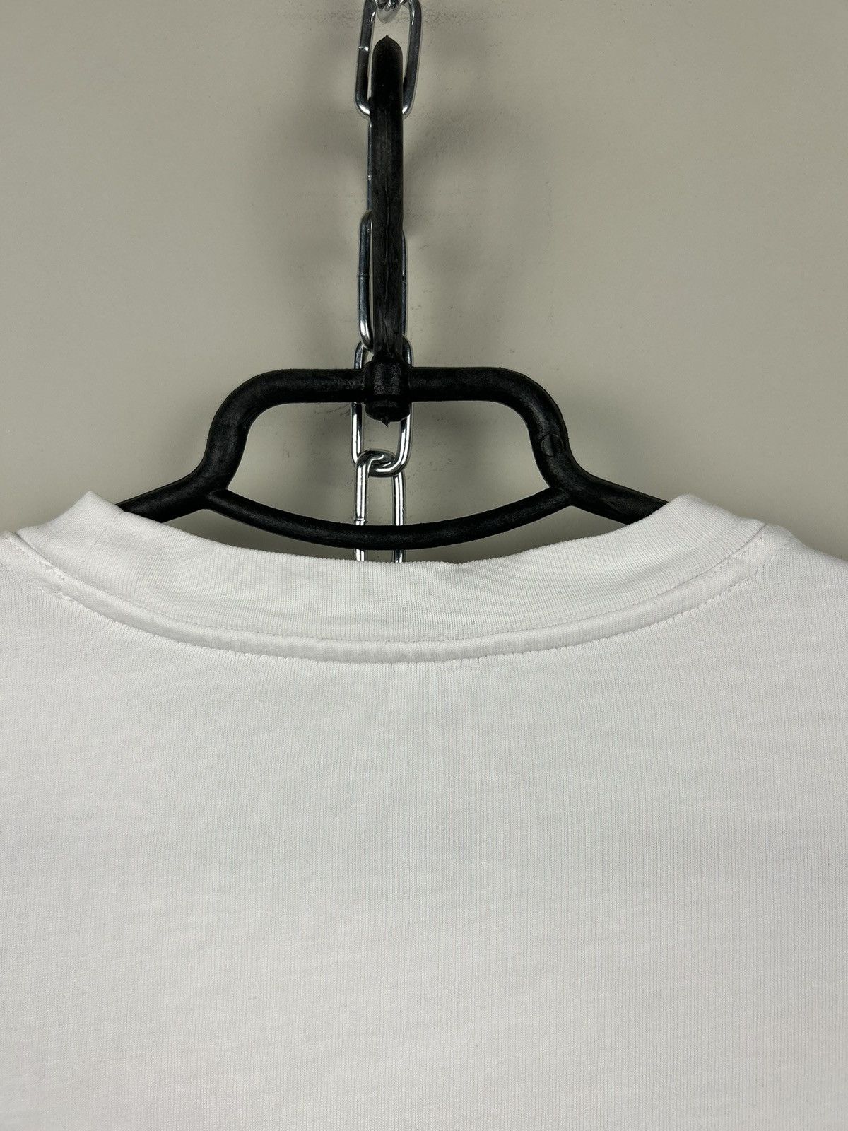 Balenciaga Balenciaga Homme Logo T shirt White Size US S / EU 44-46 / 1 - 16 Thumbnail