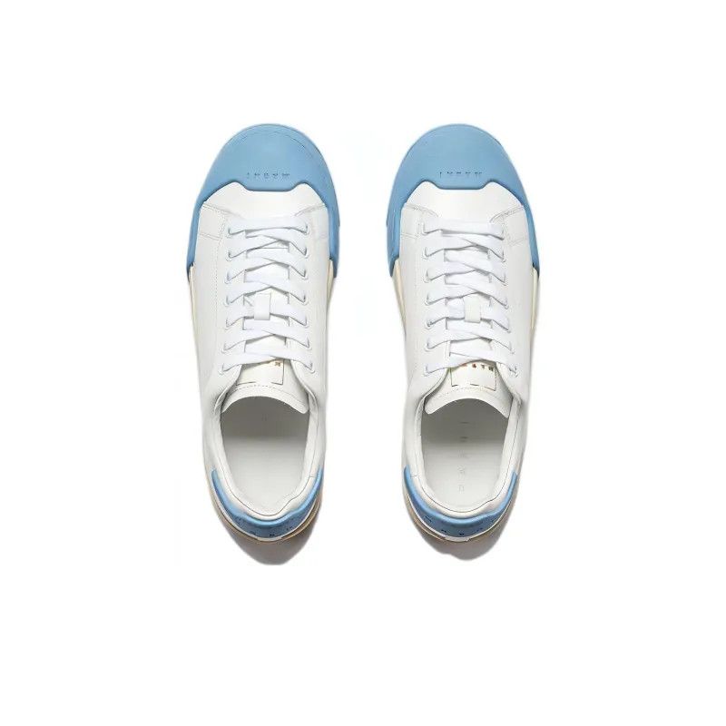 Marni o1f1d3z0525 Dada Bumper Low Top Sneakers in White/Blue Size US 9 / EU 42 - 5 Thumbnail