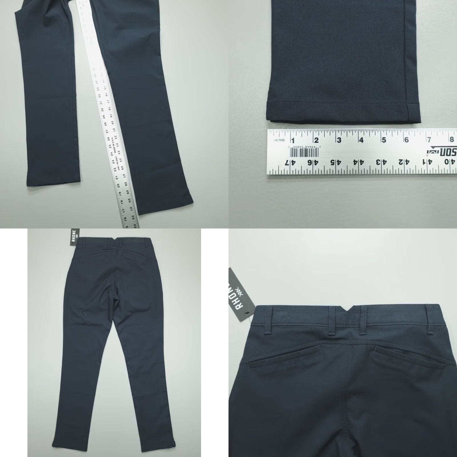 Rhone Rhone Pants Mens 28 Golf Tour Trouser True Navy Size 28x32 Classic Fit Performance Size US 29 - 8 Thumbnail