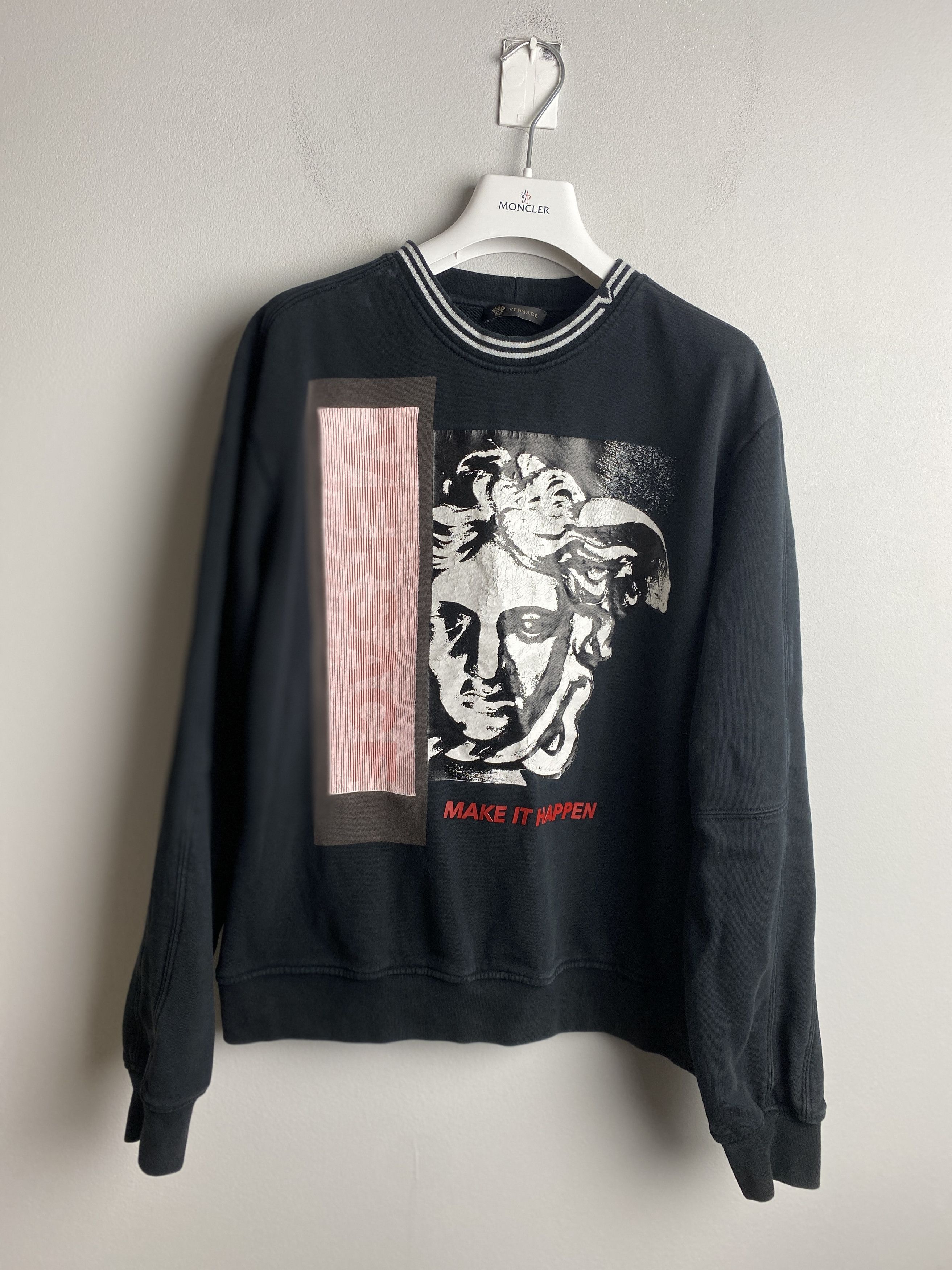 Versace Gianni Versace big logo sweatshirt crewneck Size US M / EU 48-50 / 2 - 1 Thumbnail