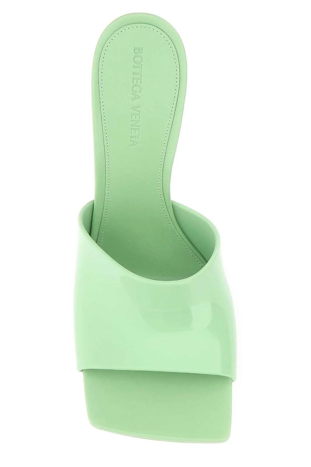 Bottega Veneta o1n1vont1024 Stretch Sandals in Green Size US 7 / IT 37 - 3 Thumbnail