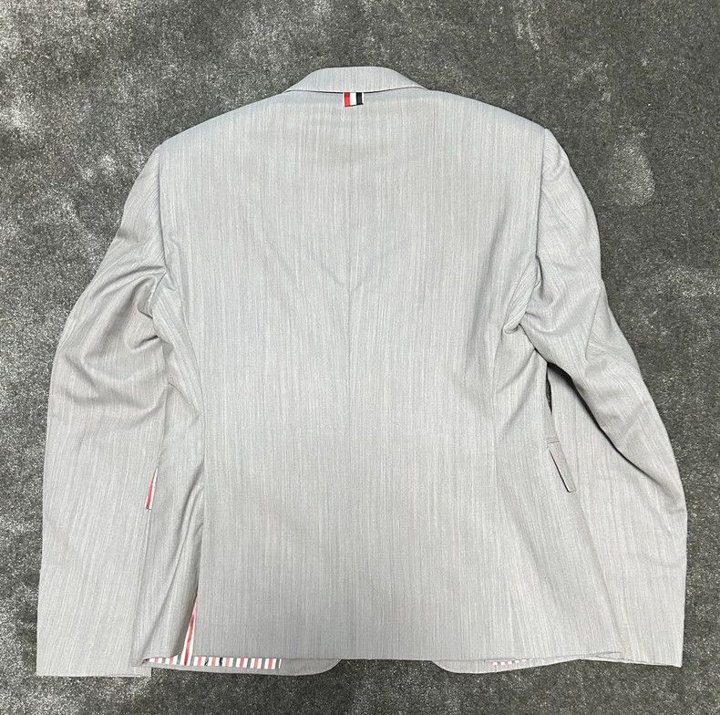 Thom Browne Thom Browne size2 Light gray plain weave suit Size 38S - 7 Thumbnail