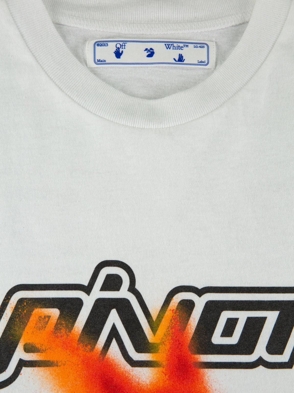 Off-White Off-White Pivot Fish White T Shirt Size US S / EU 44-46 / 1 - 3 Thumbnail