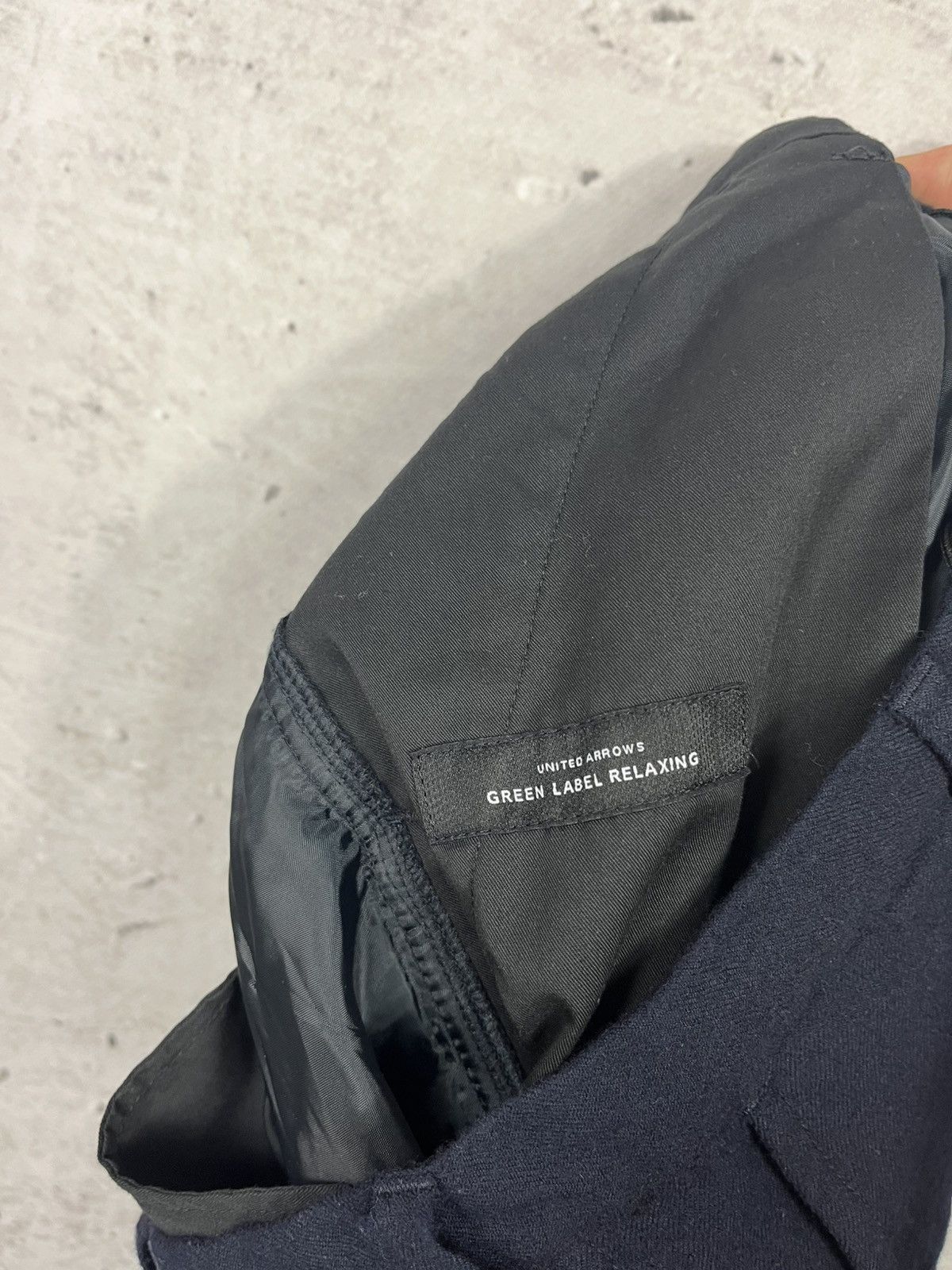Japanese Brand × United Arrows United Arrows Green Label Relaxing Wool Casual Pants Size US 34 / EU 50 - 7 Thumbnail