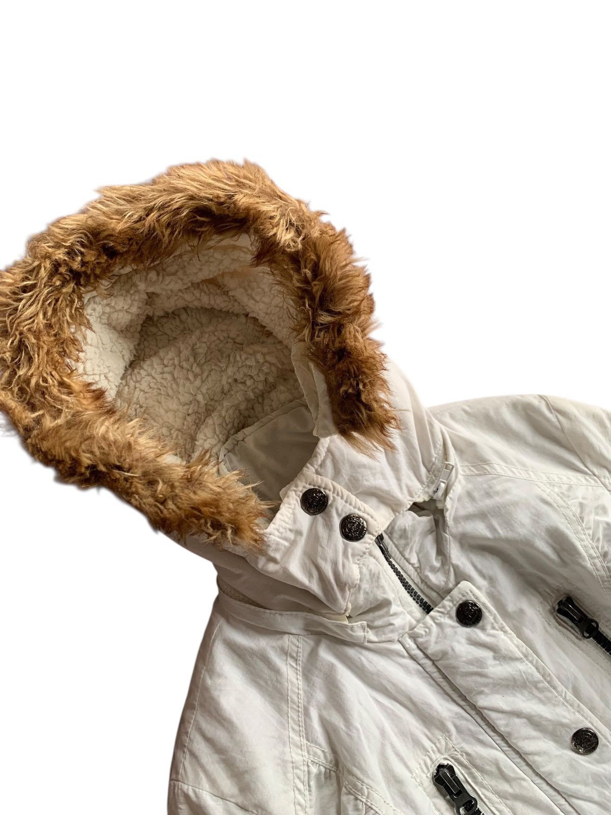 In The Attic 2000s Sky bomber faux fur Y2k style Size US M / EU 48-50 / 2 - 3 Thumbnail