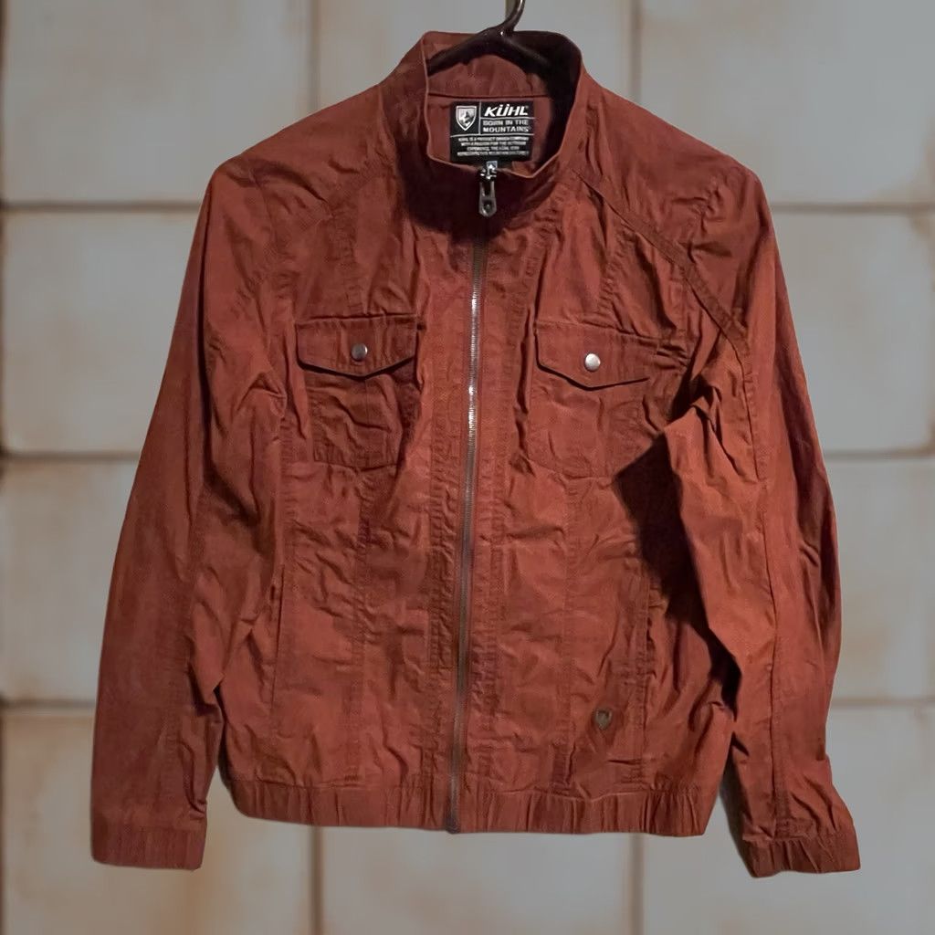 Rusty Kuhl Projekt Jacket Women’s M Rust Full Zip Windbreaker Lifestyle J1850 Size M / US 6-8 / IT 42-44 - 1 Thumbnail