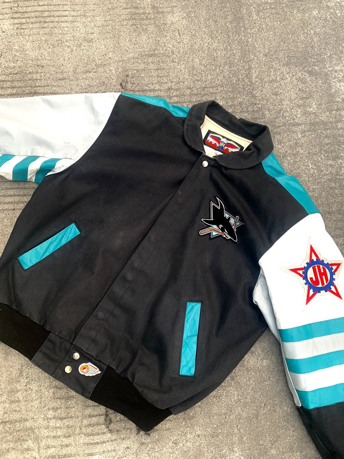 Jeff Hamilton Jeff hamilton nhl san jose shark Size US L / EU 52-54 / 3 - 2 Thumbnail