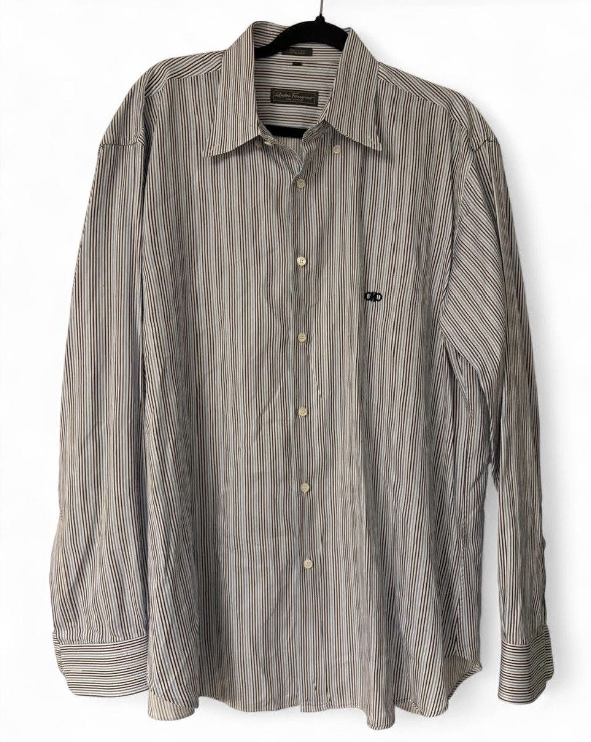 Salvatore Ferragamo Salvador Ferragamo button-down shirt Size US XXL / EU 58 / 5 - 1 Thumbnail