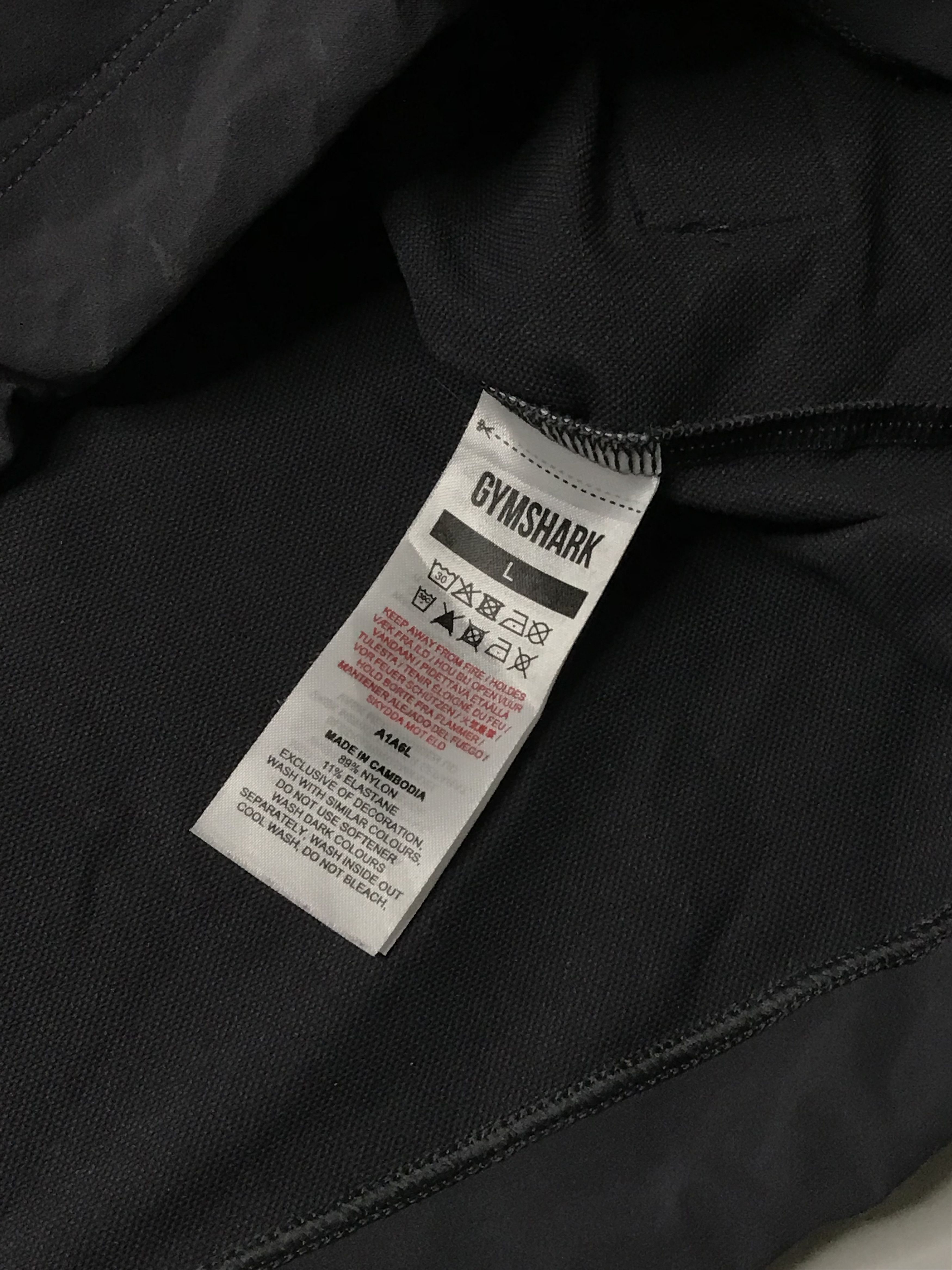 Gymshark Gymshark retake crew nylon sweatshirt mens Size US L / EU 52-54 / 3 - 6 Thumbnail