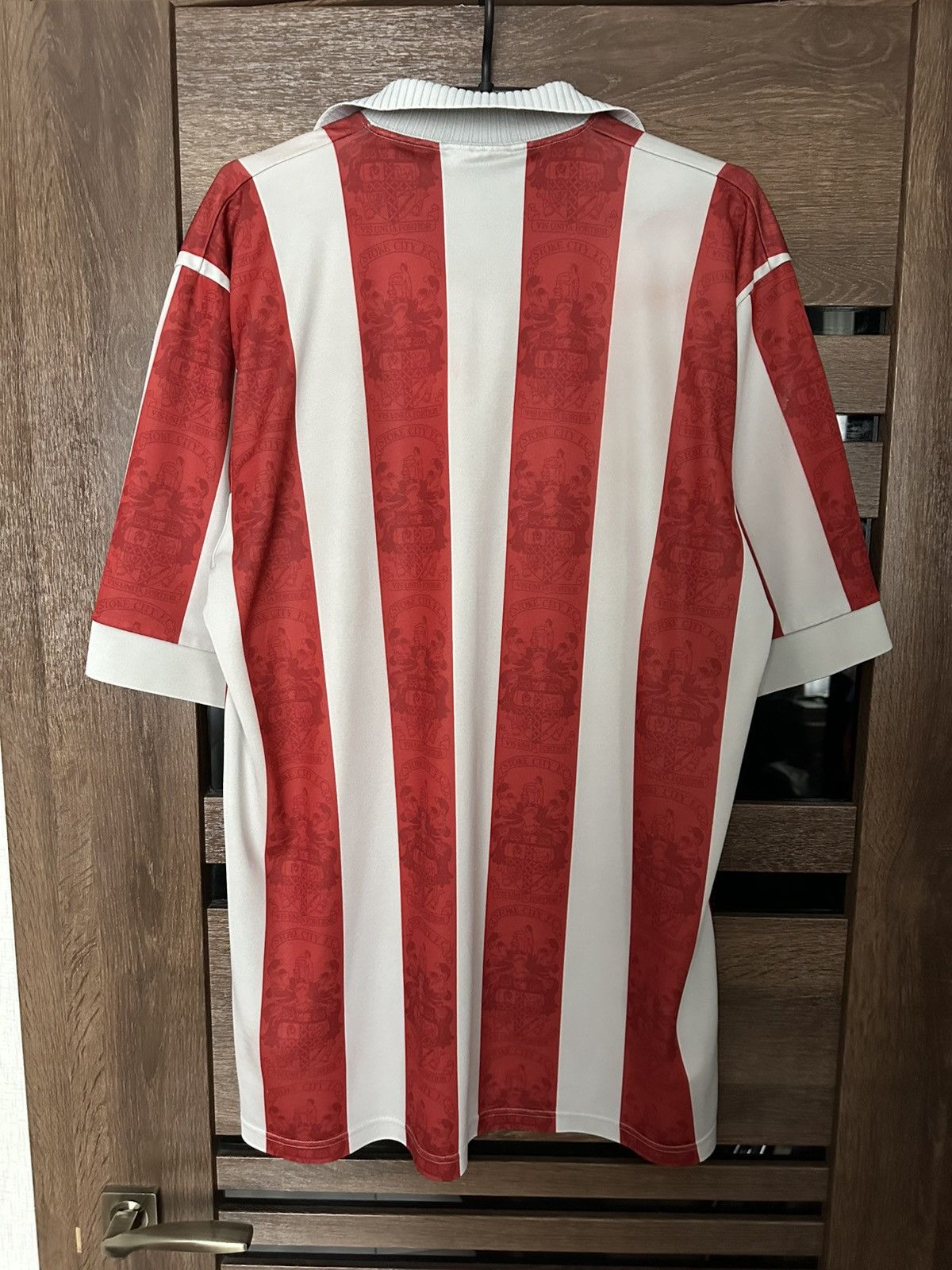 Asics 1994/1995 Stoke City Asics Vintage Soccer Jersey T-Shirt Kit Size US L / EU 52-54 / 3 - 2 Thumbnail