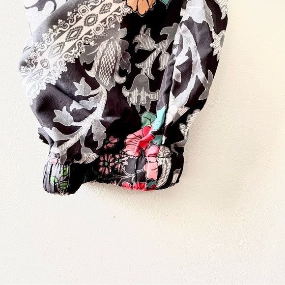 Johnny Was Vintage Johnny Was Cargo Joggers Drawstring Floral Pants Bla Size 28" / US 6 / IT 42 - 6 Thumbnail