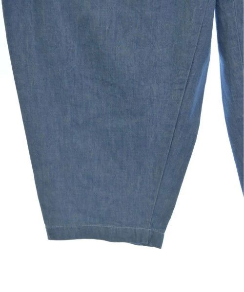 Comme des Garcons SHIRT Casual Pants Cotton Zipper Plain 2 Tucks Blue Size US 31 - 8 Thumbnail