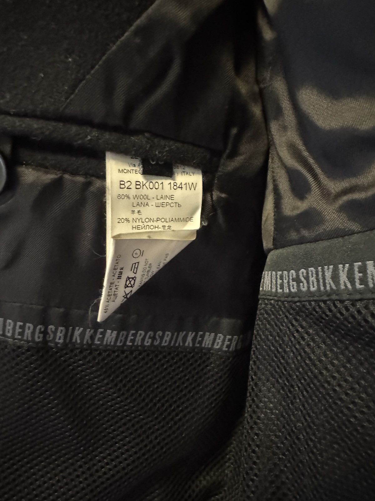 Dirk Bikkembergs Vintage wool blazer Size 46R - 3 Thumbnail