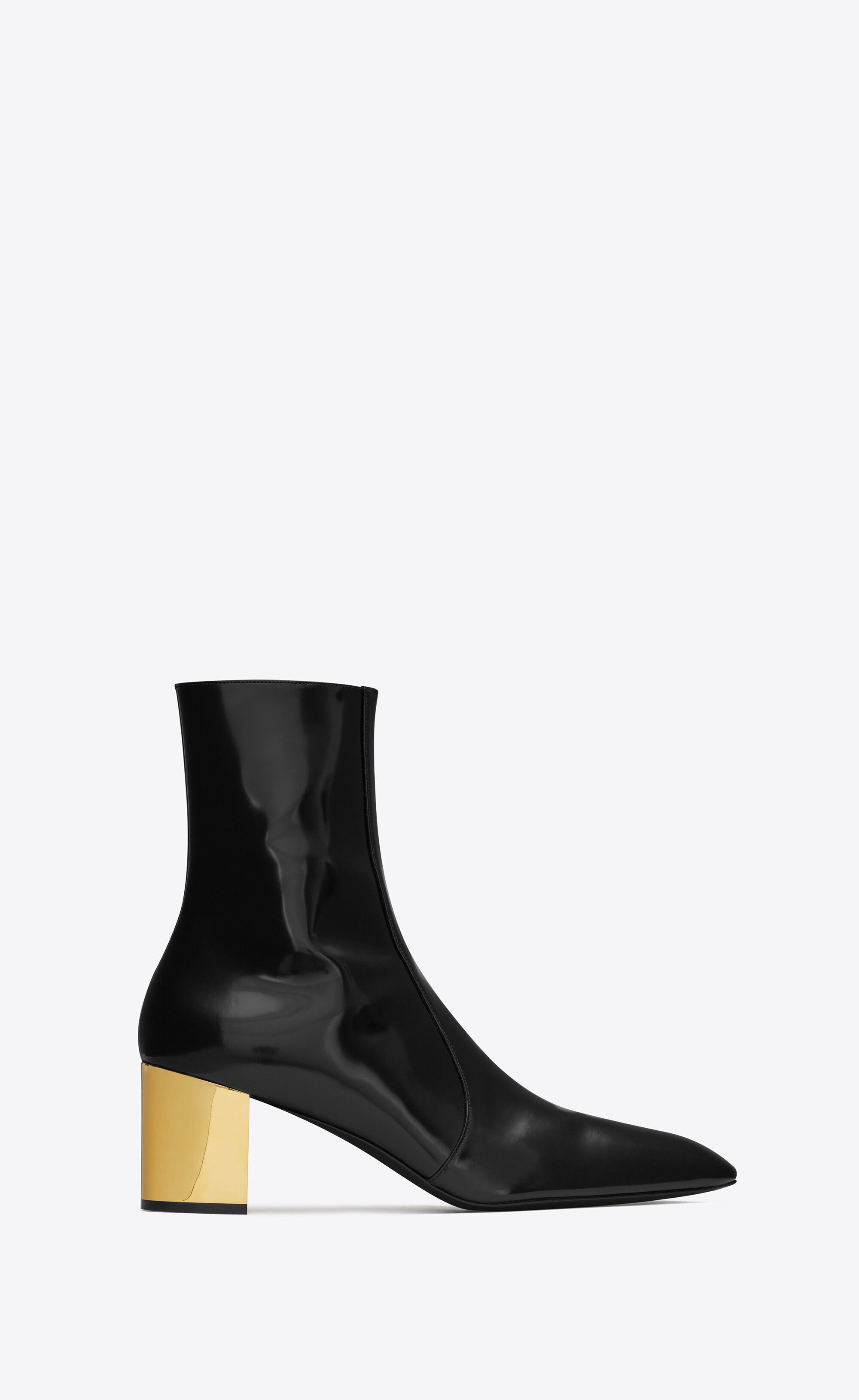 Saint Laurent Paris o1s1wg110225 Xiv Zipped Boots in Black Size US 11 / EU 44 - 1 Thumbnail