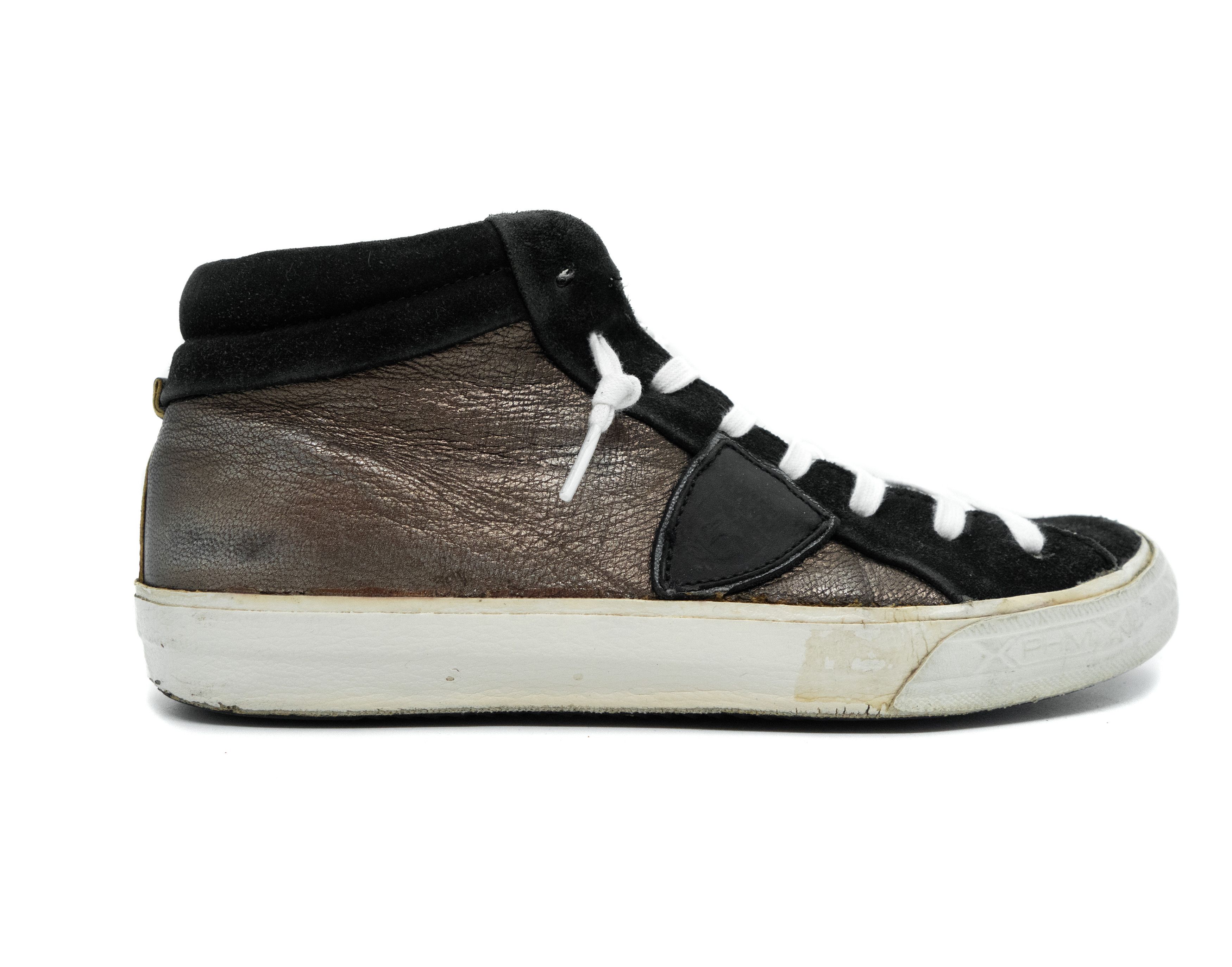 Philippe Model PRSX Grunge High Top Sneakers Size US 8 / IT 38 - 1 Thumbnail