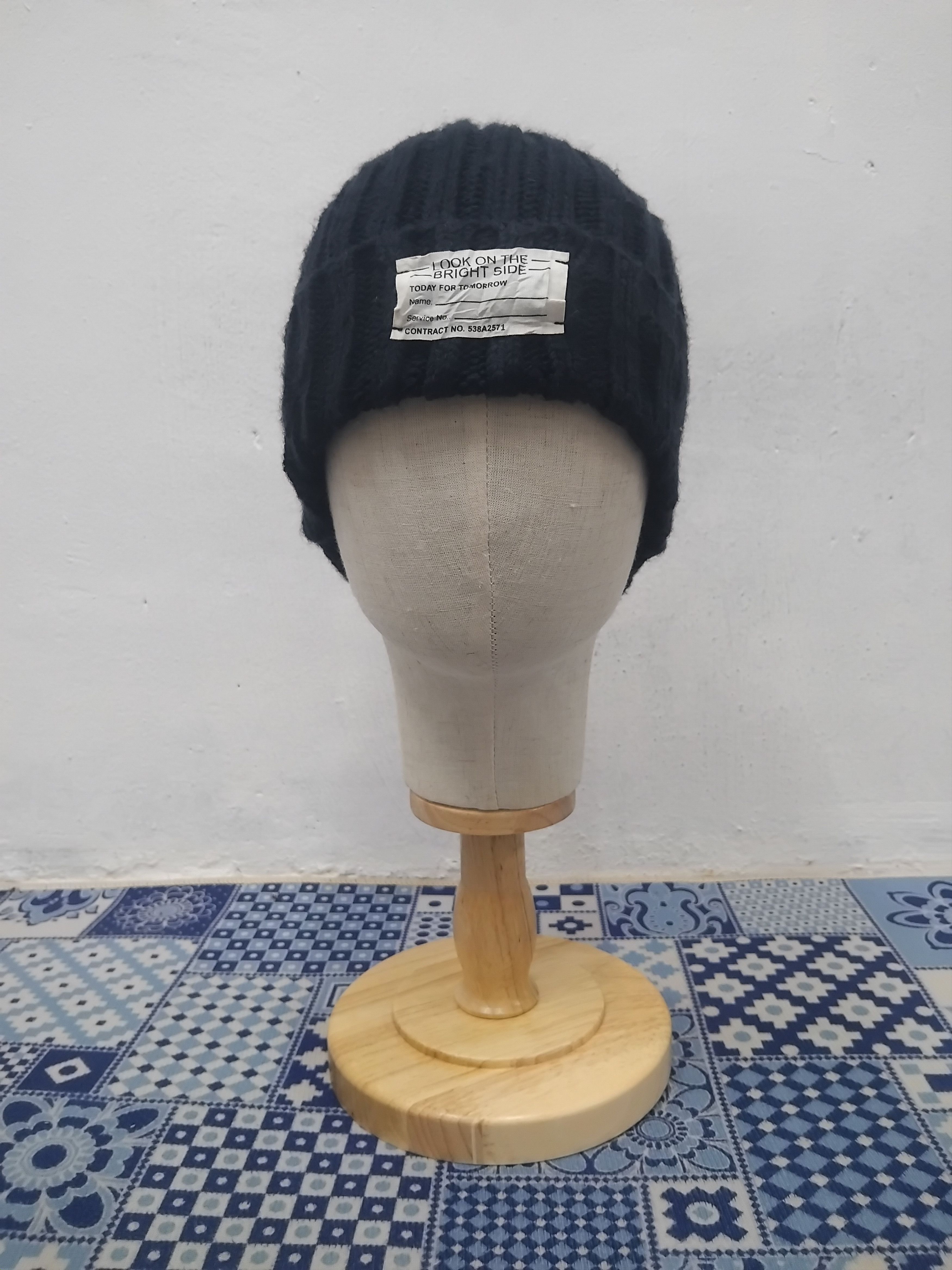 GU Gu Japanese black beanie Size ONE SIZE - 4 Thumbnail