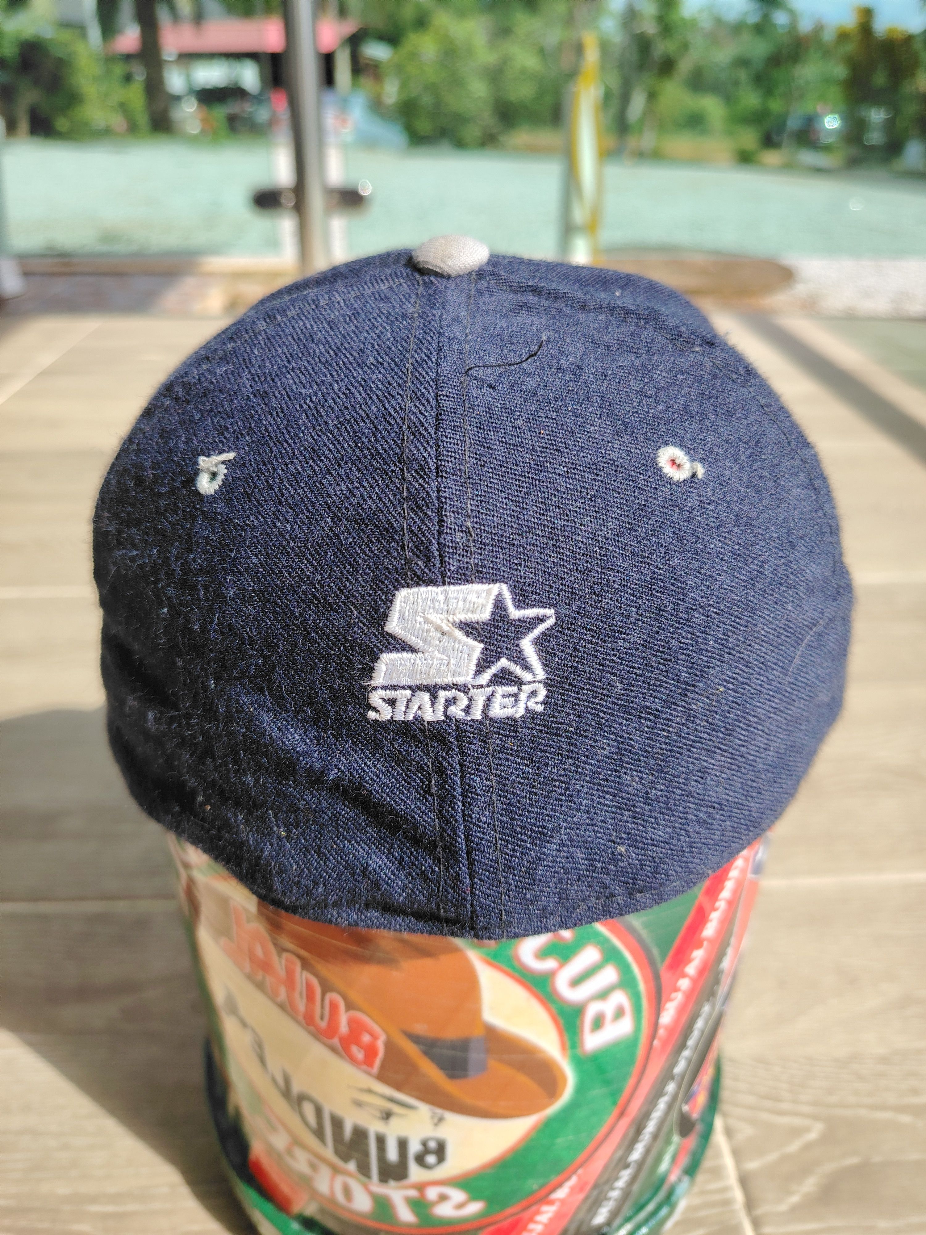 NFL × Starter × Vintage Dallas Cowboys Vintage 90s Starter Fitted Hat 7 1/4 Size ONE SIZE - 4 Thumbnail