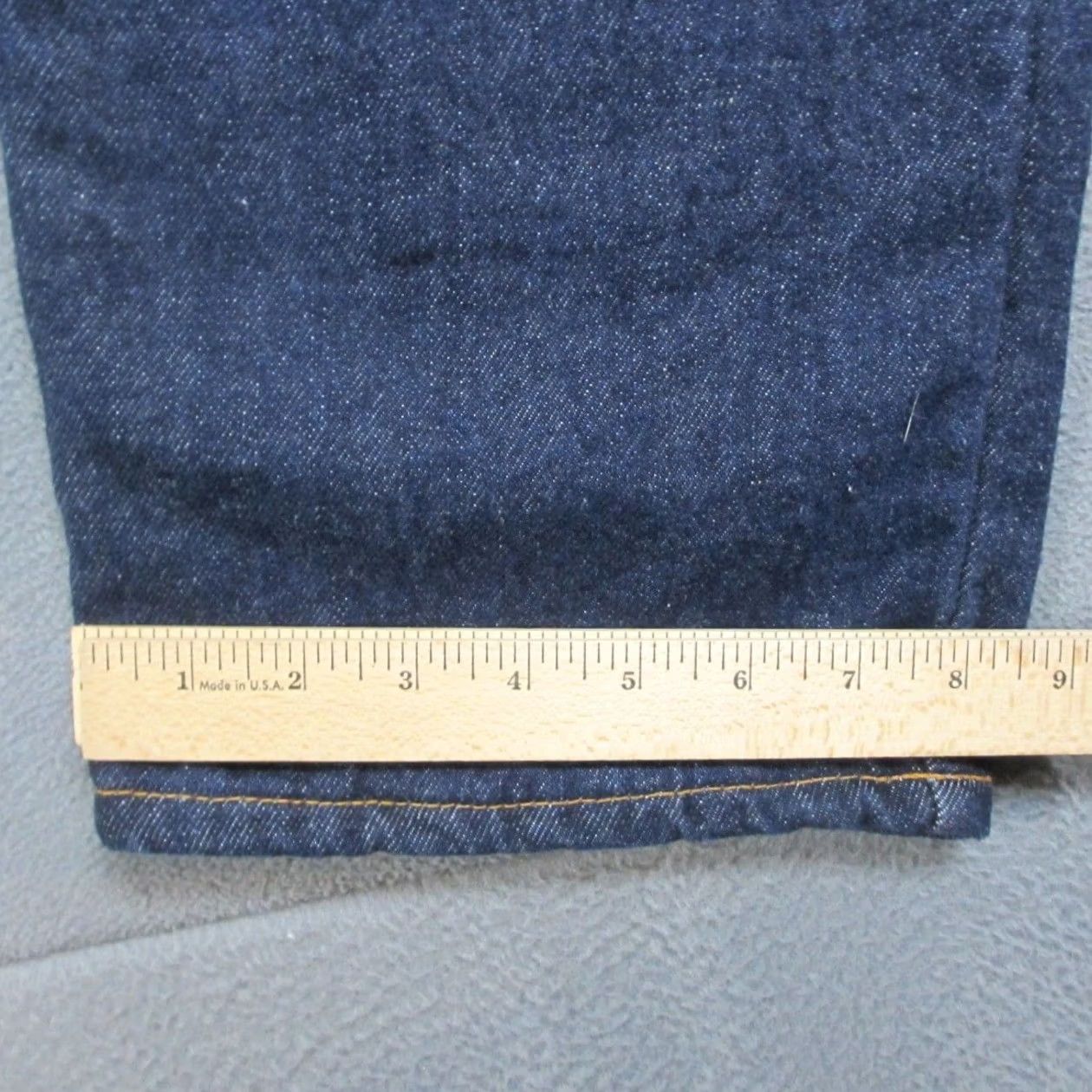 Dickies Dickies Jeans Men Blue Denim Relaxed Fit Straight Leg Dark Wash Workwear 34X32 Size US 34 / EU 50 - 6 Thumbnail