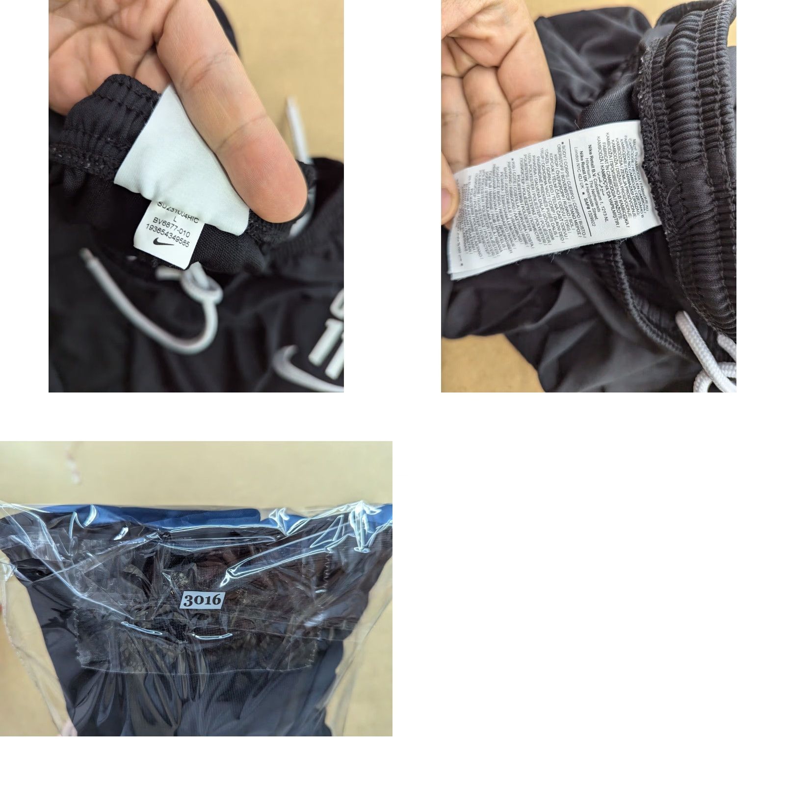 Nike Nike Eintracht Frankfurt Track Pants Nike Football Training L Black Unisex Adults Size L Size US 33 - 9 Thumbnail
