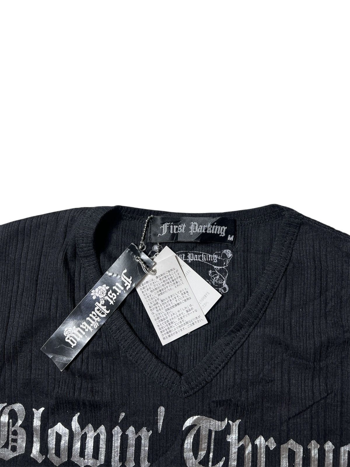 Japanese Brand Y2K Japanes First Parking Chrome Hearts Ifsix Vkei Style Size US M / EU 48-50 / 2 - 5 Thumbnail