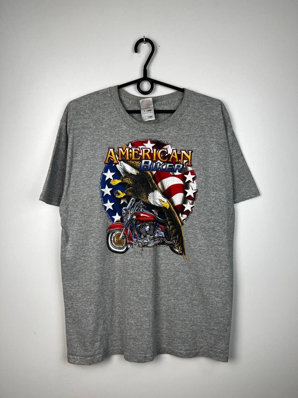 Vintage American Biker Harley Eagle 00s vintage t-shirts size L Size US L / EU 52-54 / 3 - 1 Thumbnail