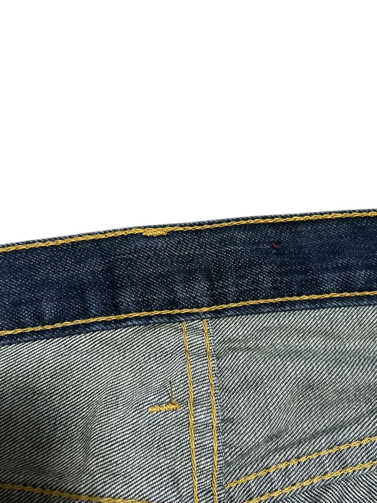 Junya Watanabe Levi’s x CDG Play Heart Logo Plaid Patchwork Denim Jeans Size US 30 / EU 46 - 5 Thumbnail