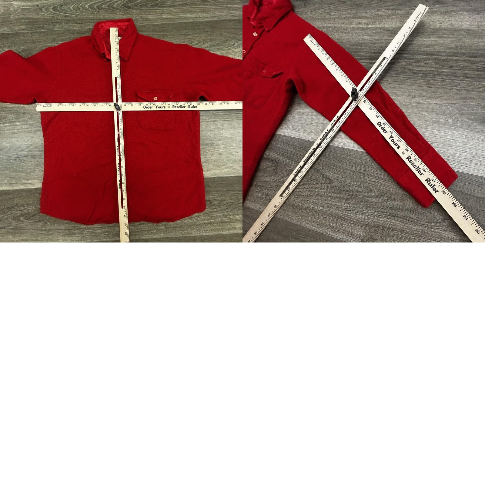 Penfield VINTAGE Enfield Shirt Mens L Red Wool Flannel Button-Up Pockets 70s Outdoor Winter Size US L / EU 52-54 / 3 - 8 Thumbnail