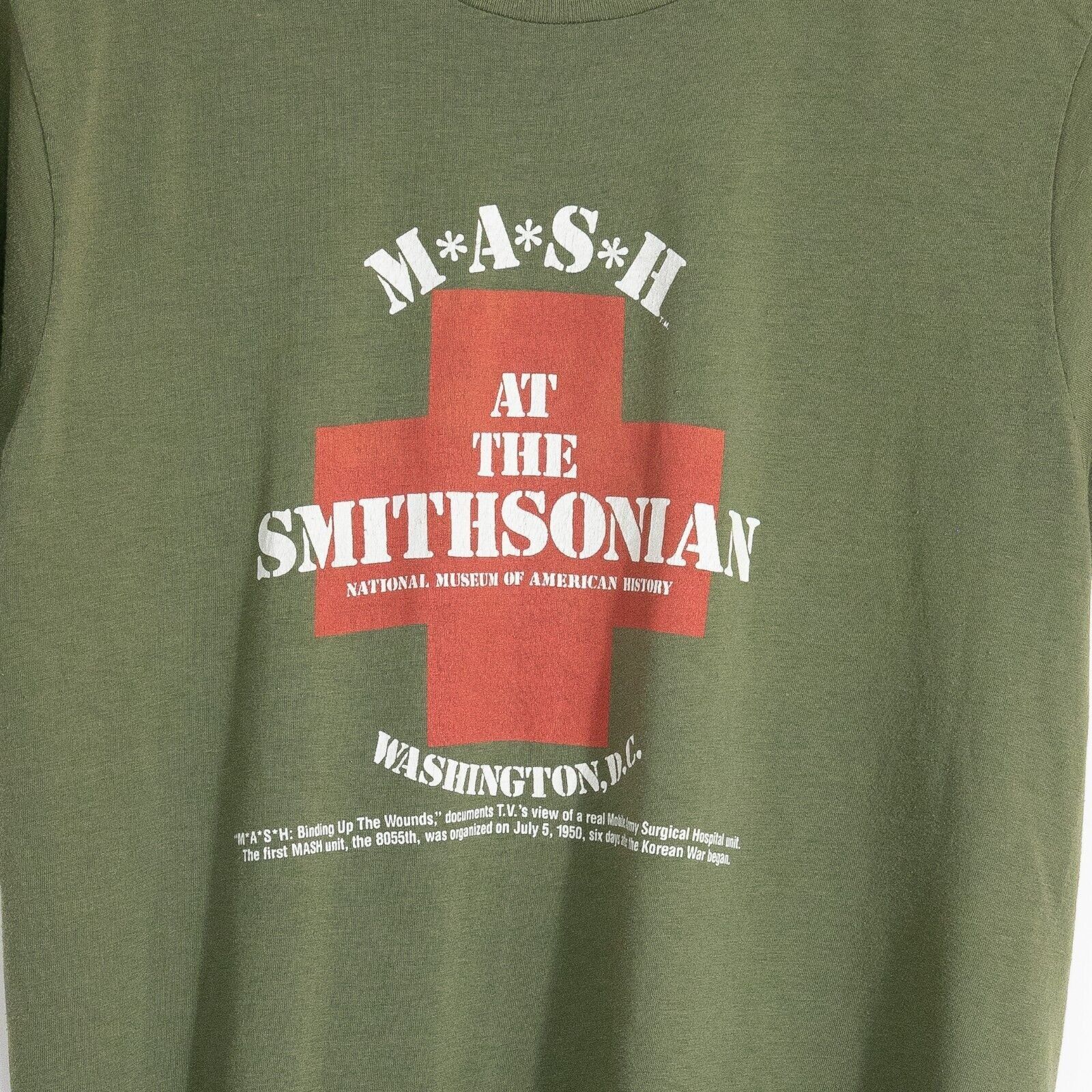 Vintage Vintage 80s MASH TV Show T Shirt Medium Smithsonian Exhibit Size US M / EU 48-50 / 2 - 3 Thumbnail